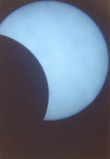 Sonnenfinsternis 1999 Sonnenflecken
